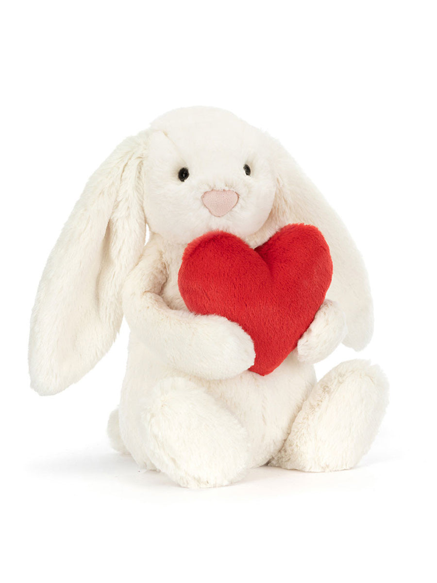 Jellycat Bashful Red Love Heart Bunny