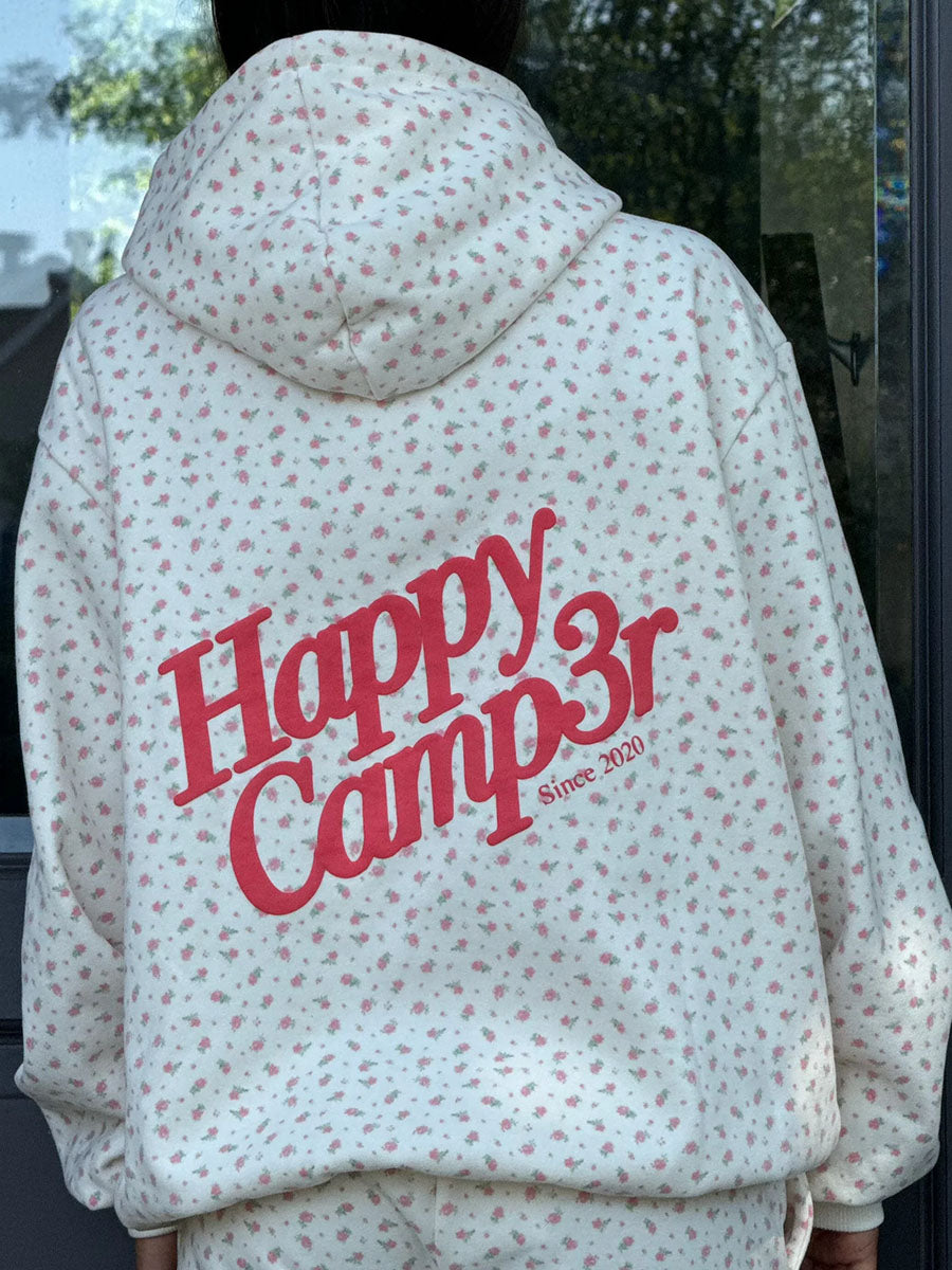 Happy Camp3r Red Roses Hoodie