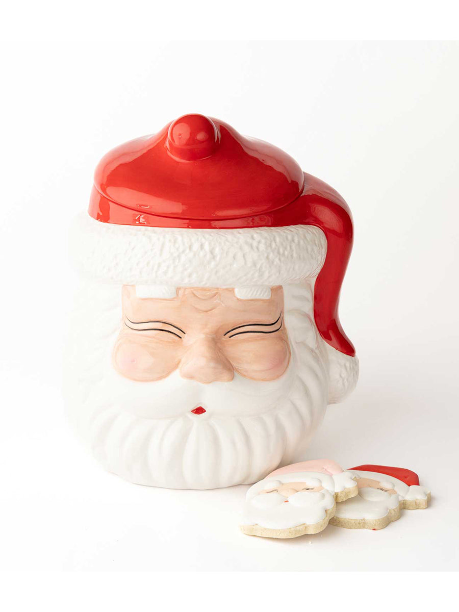 Santa Cookie Jar