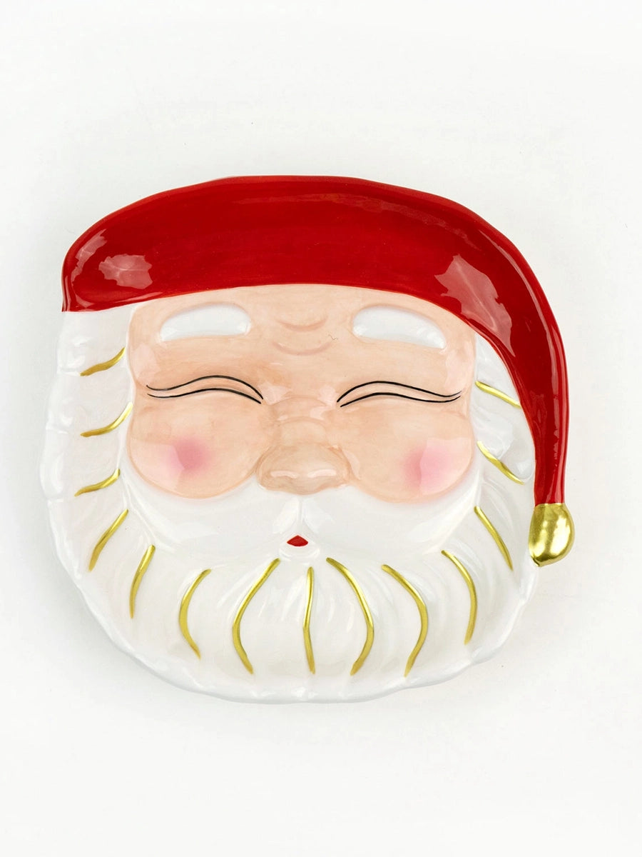 Santa Dessert Plate