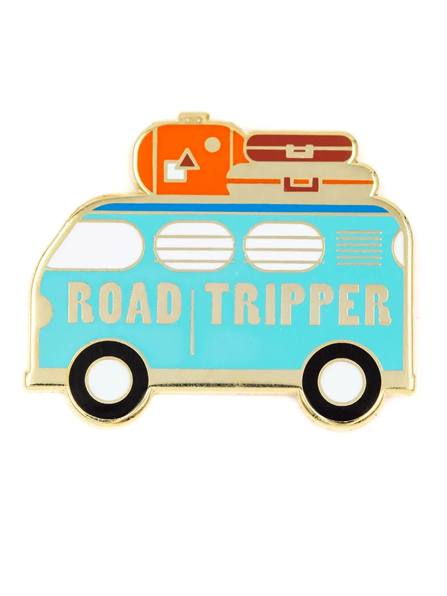 camper enamel pin