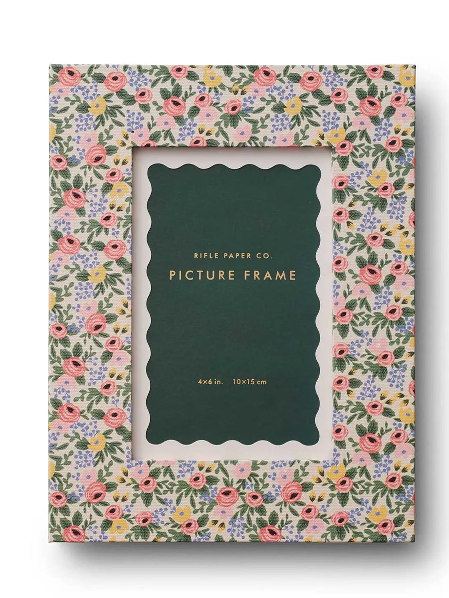 Pretty Floral Picture Frame