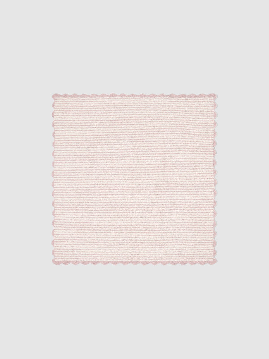 CozyChic® Stripe Scallop Receiving Blanket (2 Colors)