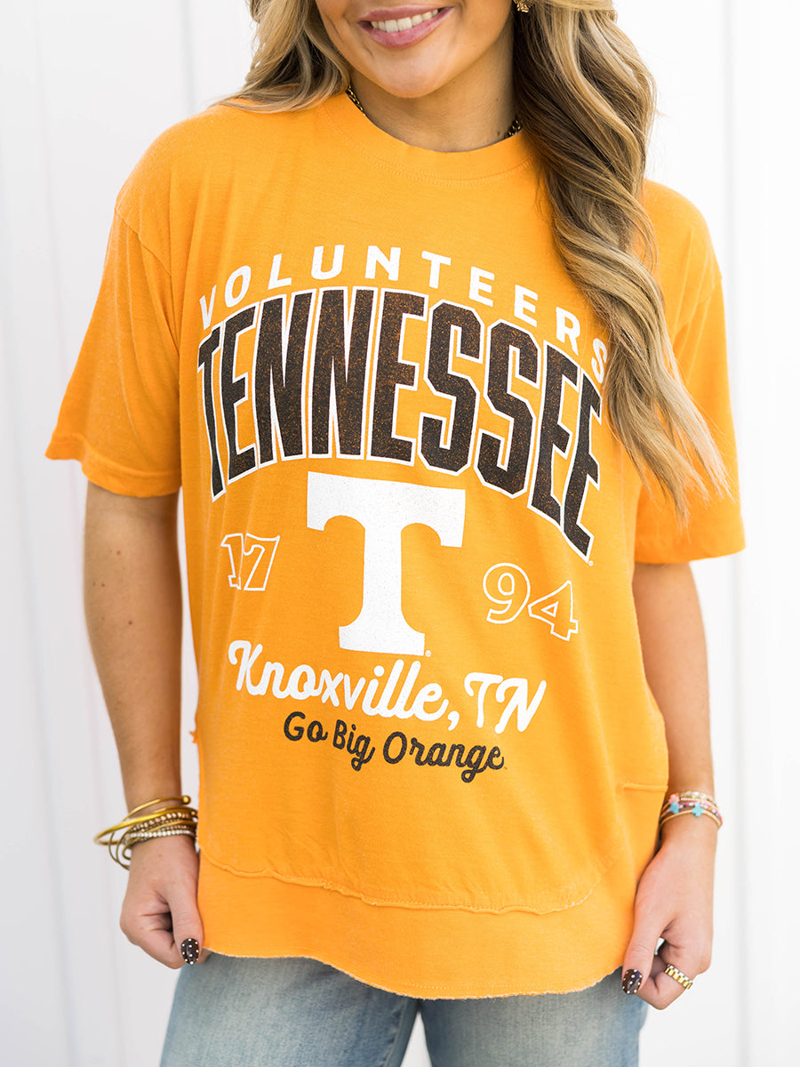 Bold Orange Tennessee Game Day Tee