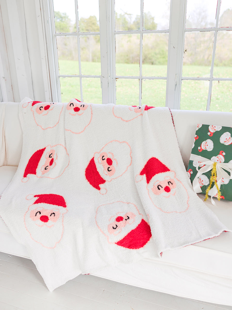 Santa Throw Blanket