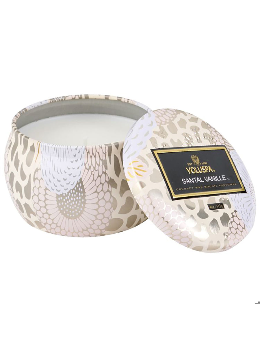 Voluspa Decorative Tin Candle