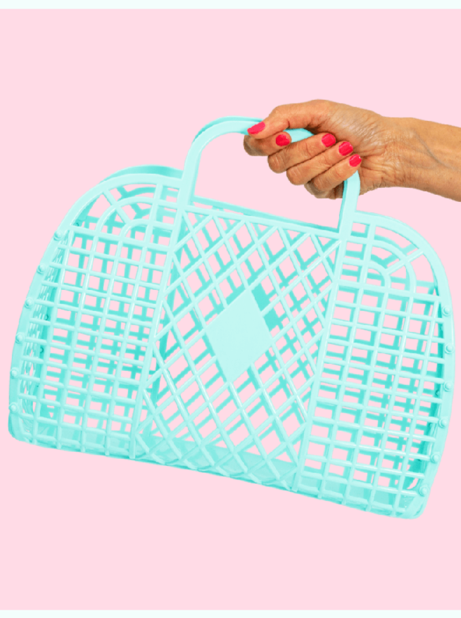 Large Plastic Tote Basket