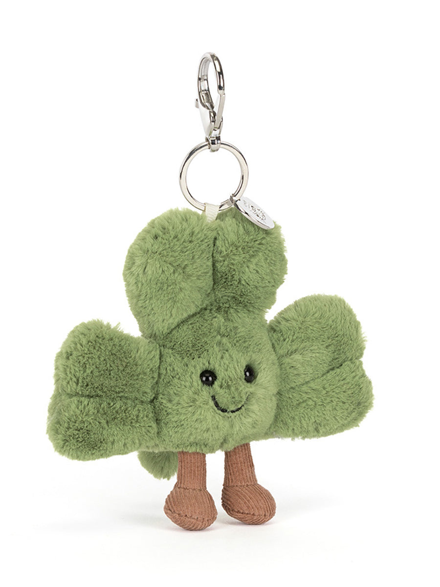 Shamrock Plush Bag Charm