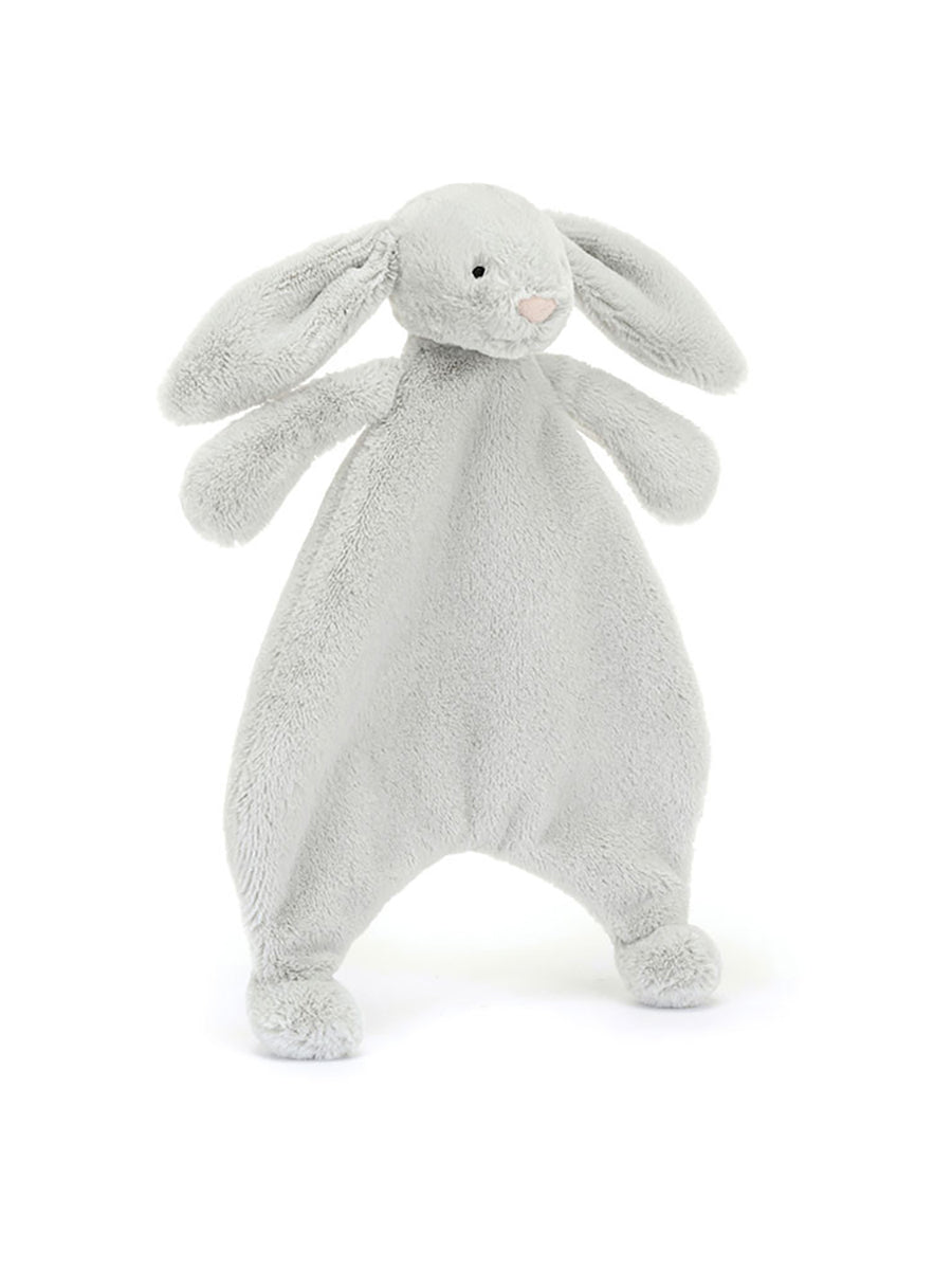 Light grey bunny cuddly blanket