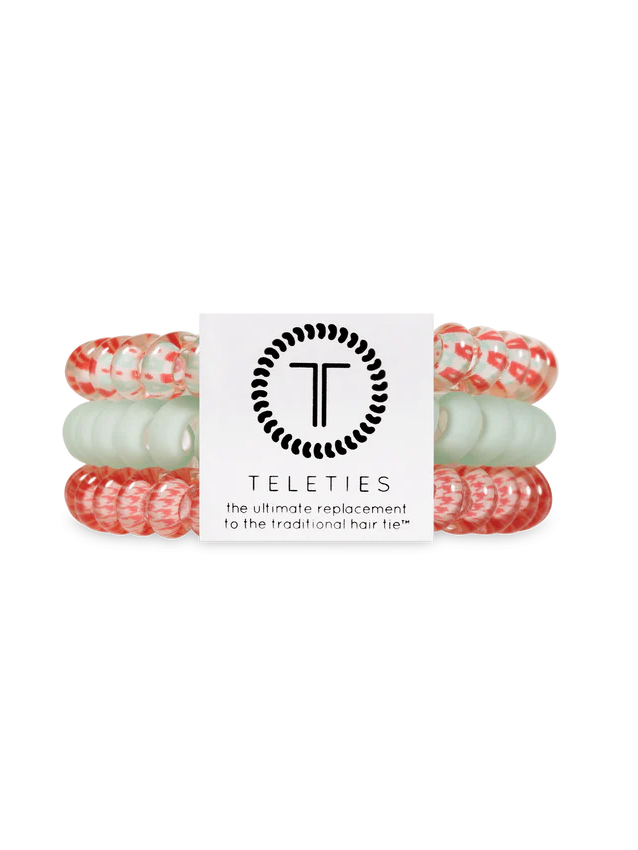 Calming Coral Teleties (2 Sizes)