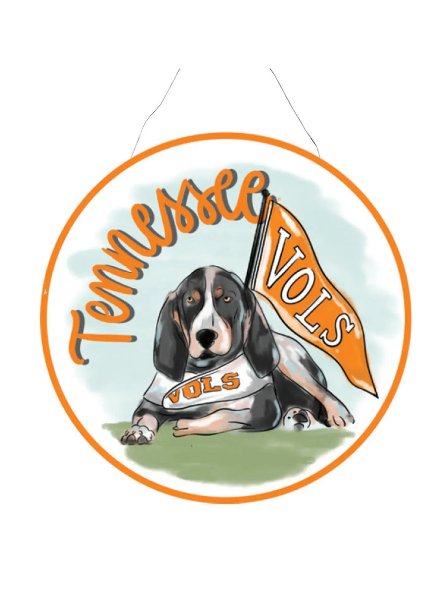 Tennessee Vols Round Plaque