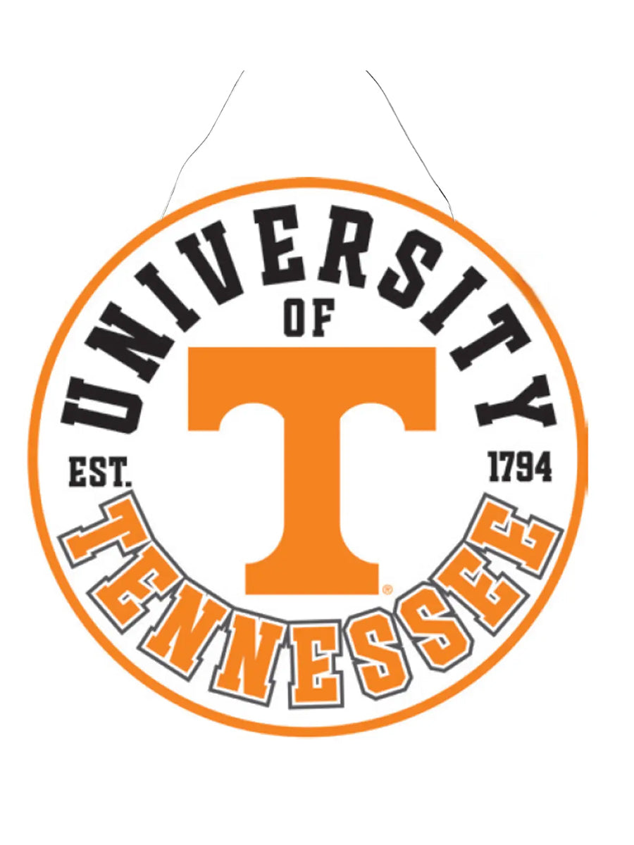 UT Vols round plaque