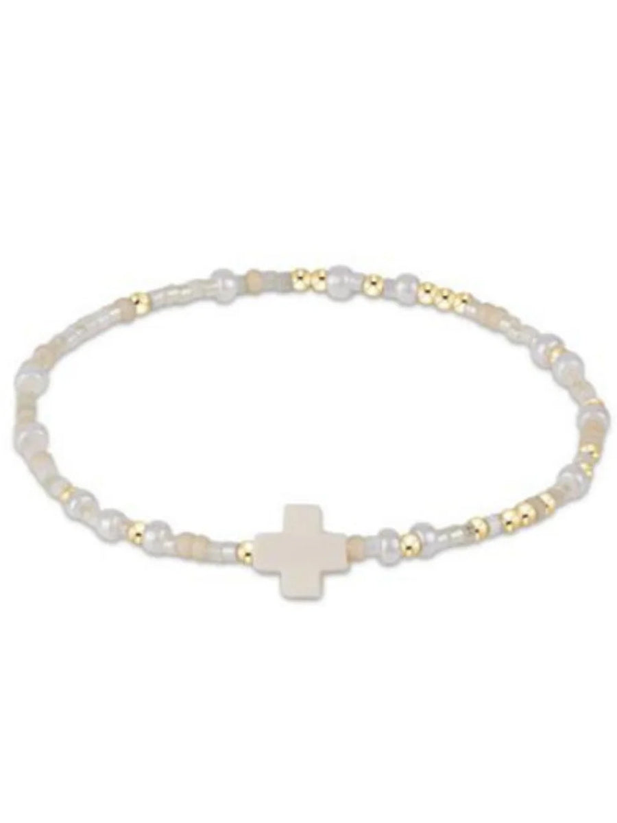 egirl Hope Unwritten Signature Cross Bracelet (25 Colors)
