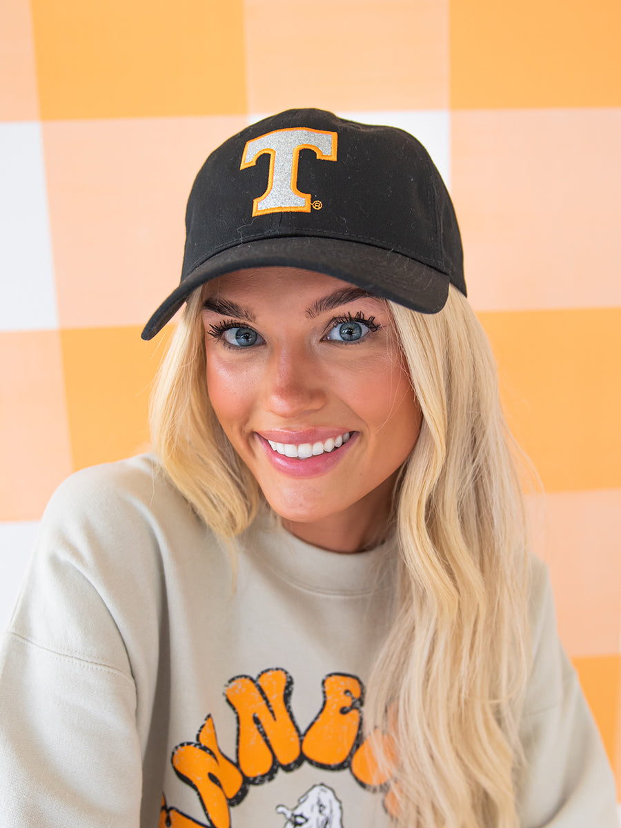 Glitter "Power T" Baseball Hat (2 Colors)