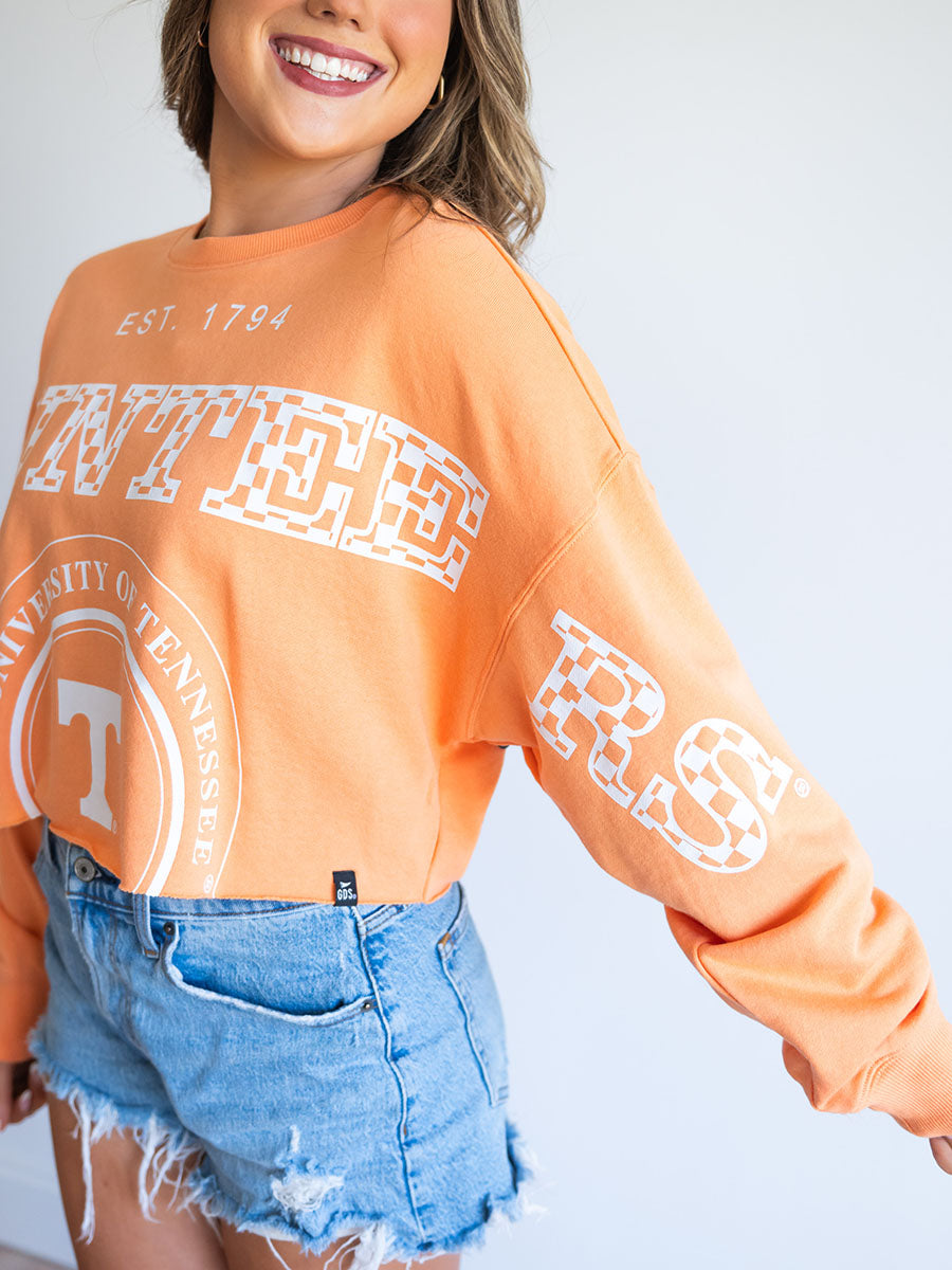 "Tennessee" orange crop top