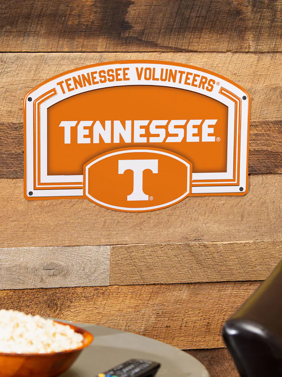 Tennessee Volunteers Embossed Steel Wall Sign