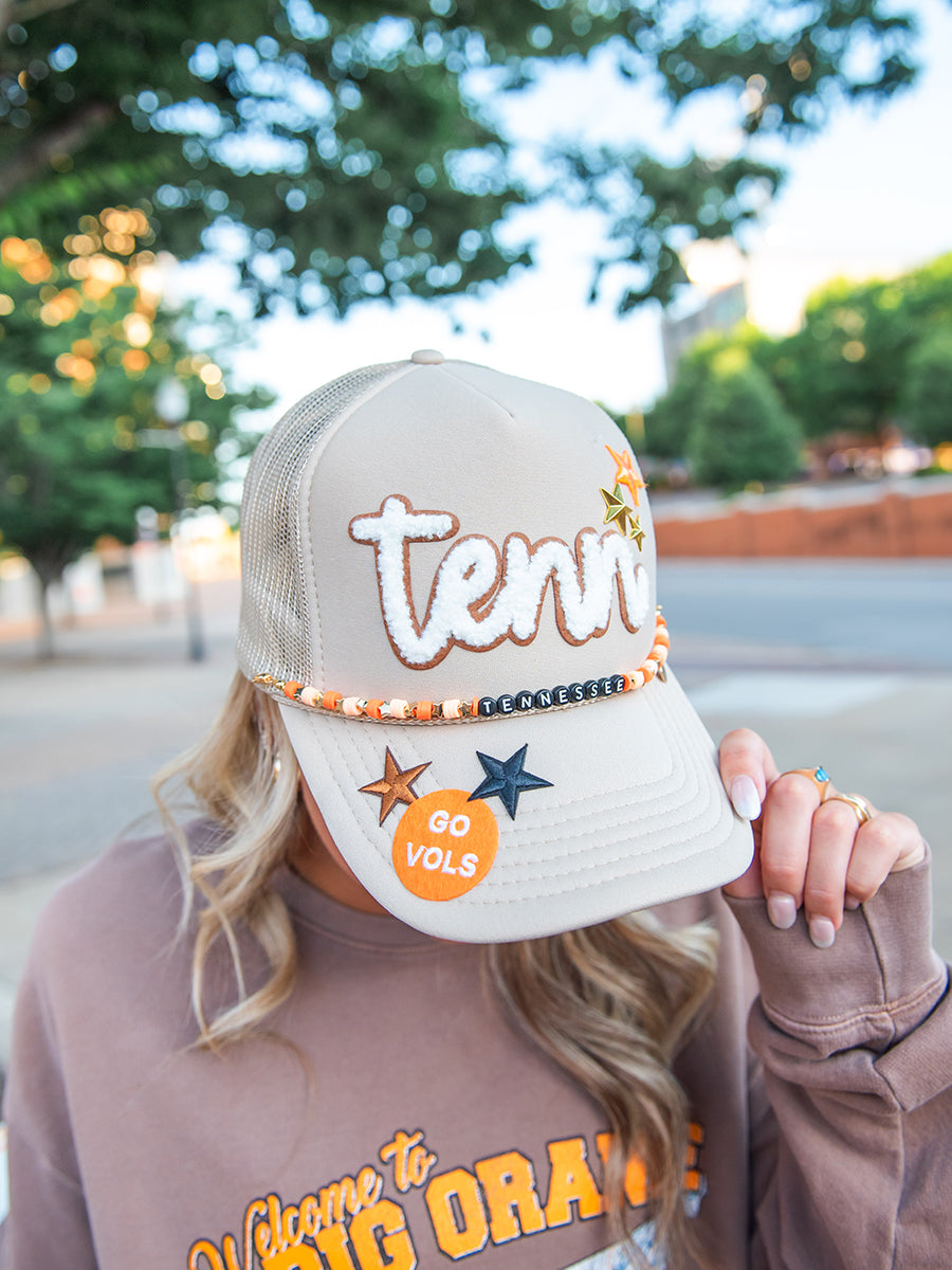 Tennessee Script Custom Trucker Hat Southern Made