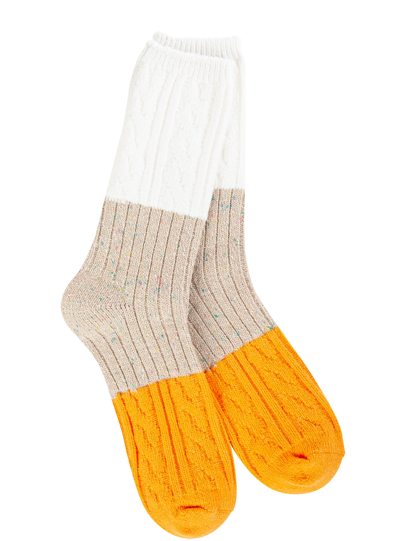 Weekend Confetti Cable Crew Sock (3 Styles)