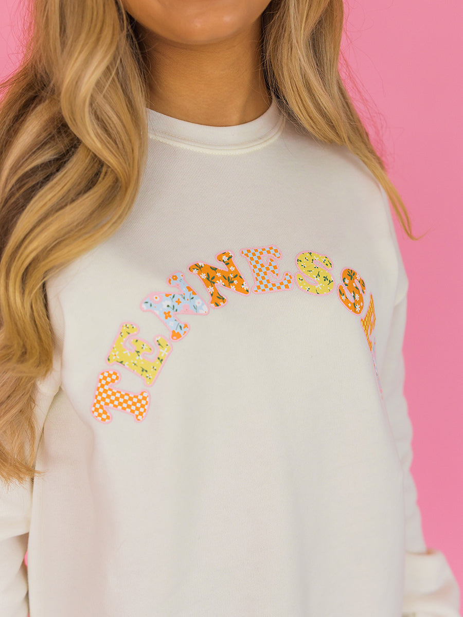 Tennessee Patch Letters Sweatshirt