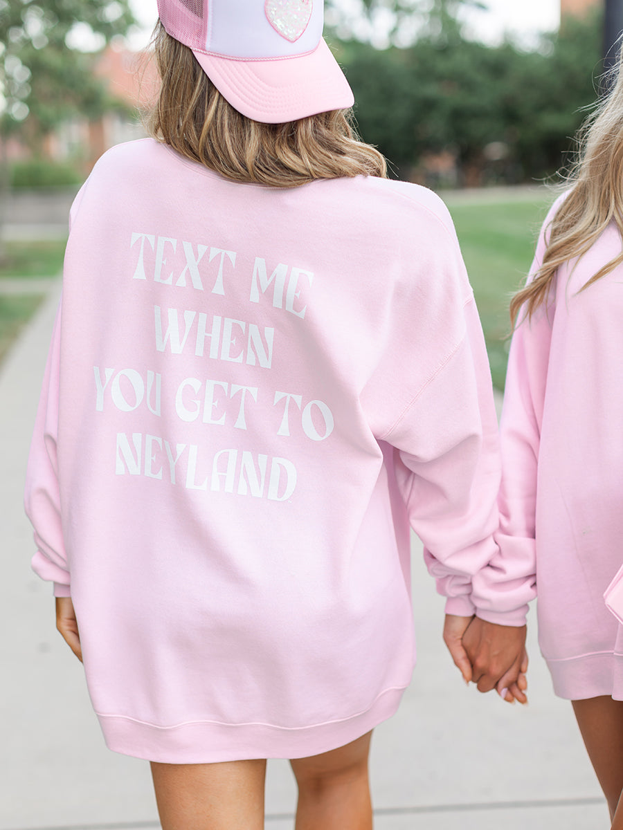 Neyland Stadium Pink Sweatshirt