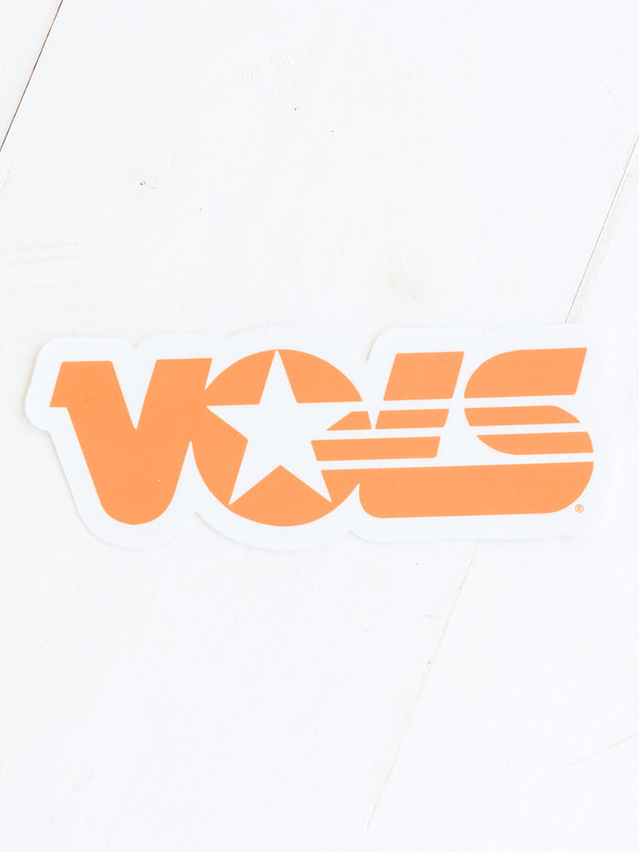 Throwback VOLS Logo Sticker - Southern Made