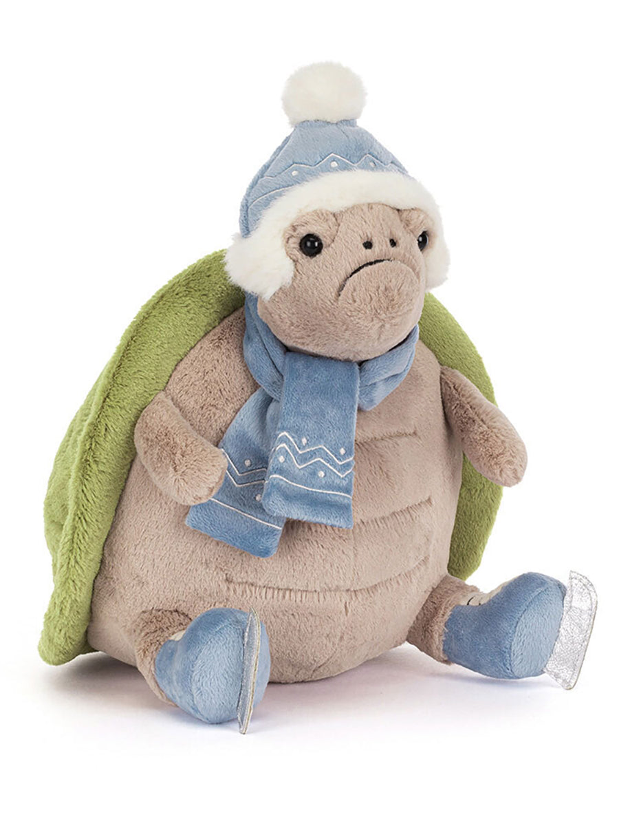 Jellycat Skating Turtle Plush Toy