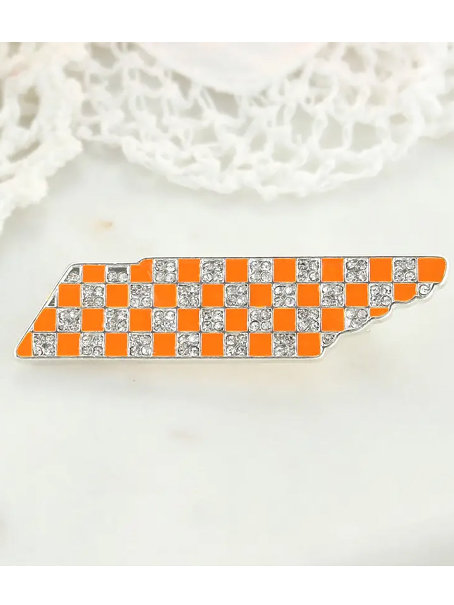Tennessee State Crystal Pin