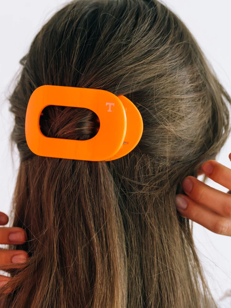 Orange Tennessee Hair Clip