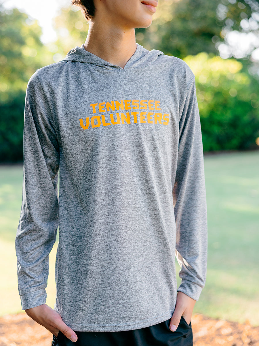 Tennessee Volunteers Grey Long Sleeve Lightweight Hoodie