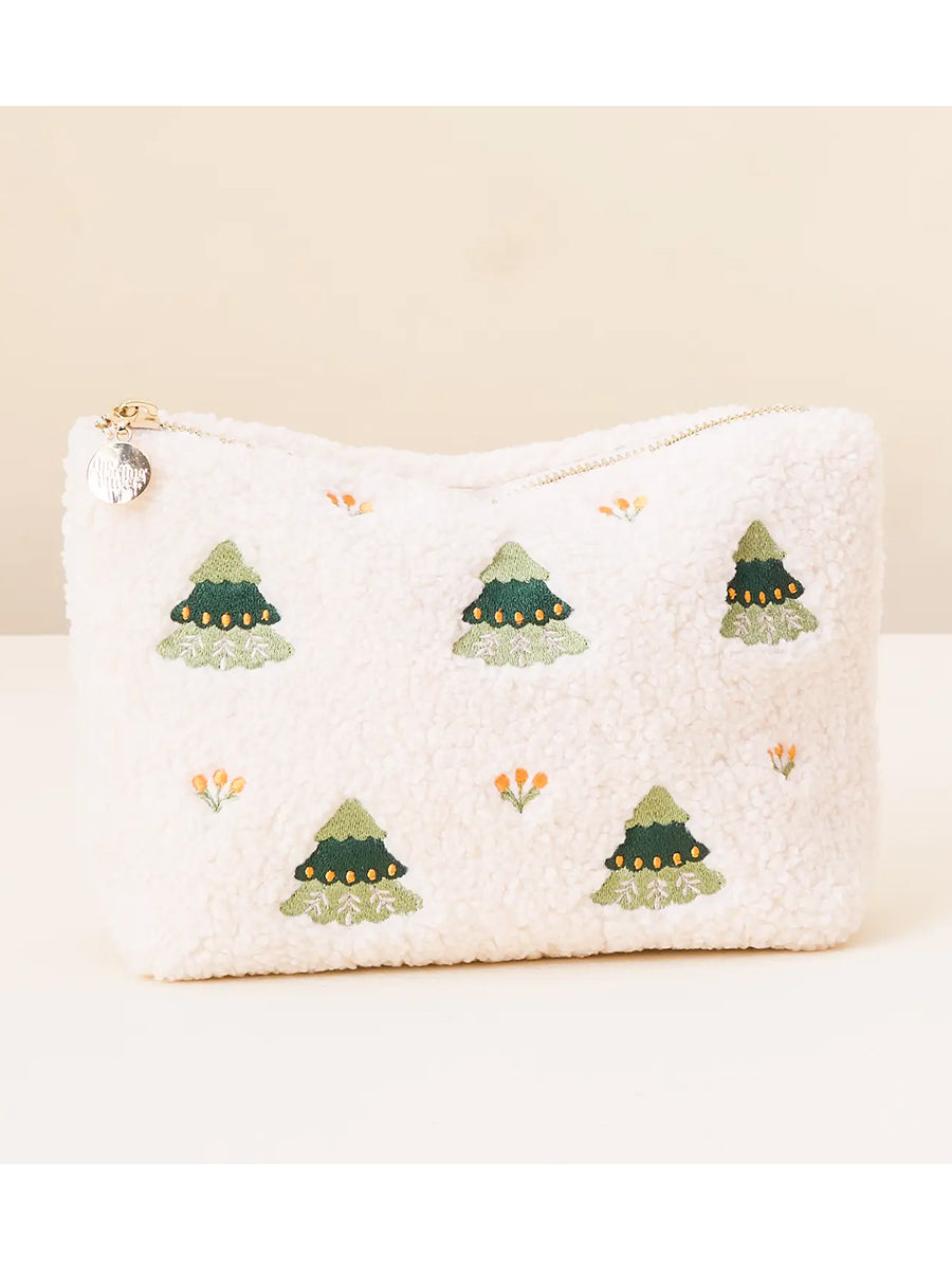 Christmas Tree Teddy Pouch