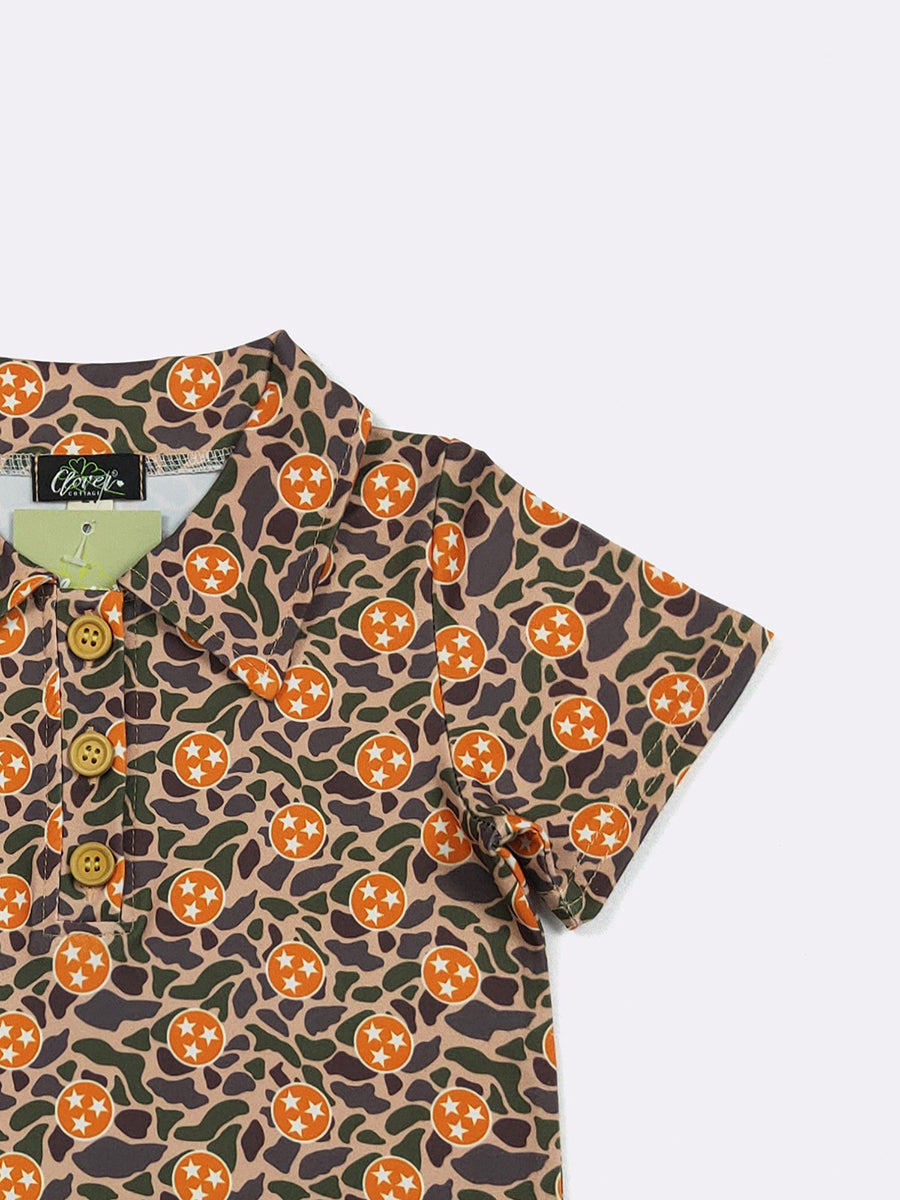 Camo Tri-Star Boys Shirt