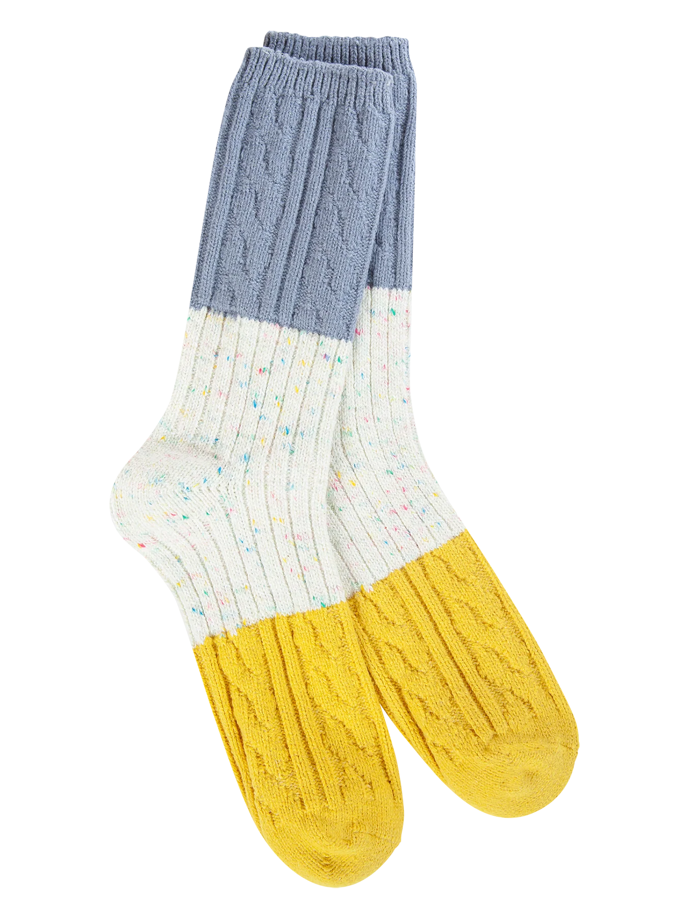 Weekend Confetti Cable Crew Sock (3 Styles)