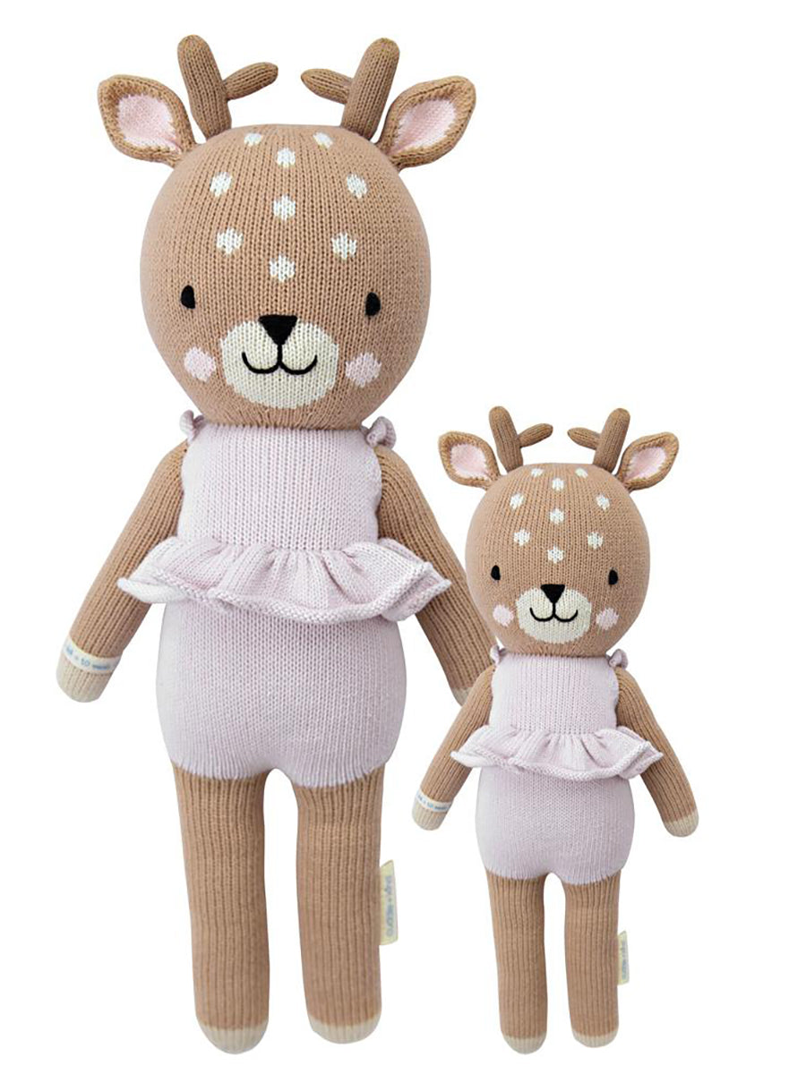 mother and baby deer dolls