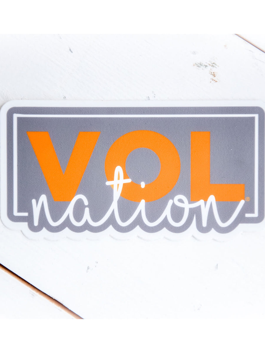 Vol Nation" Sticker - Southern Made Vol Nation" Sticker - Southern Made