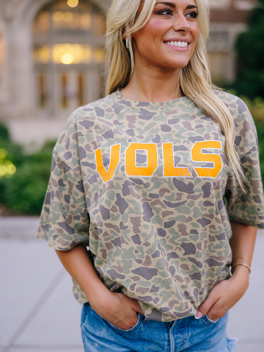 Duck Camo "VOLS” Short-Sleeve T-Shirt