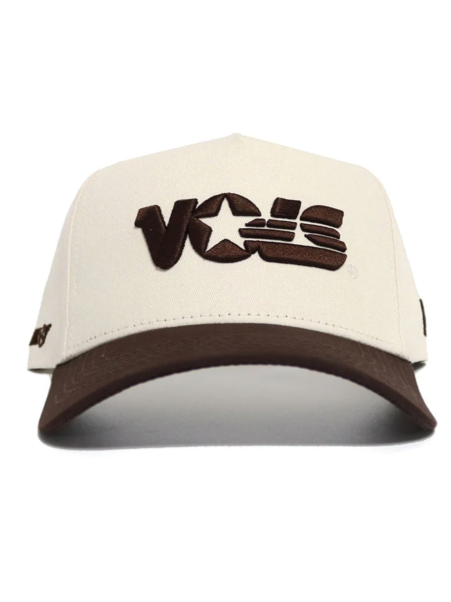 Vintage VOLS Logo Espresso on Natural Cap