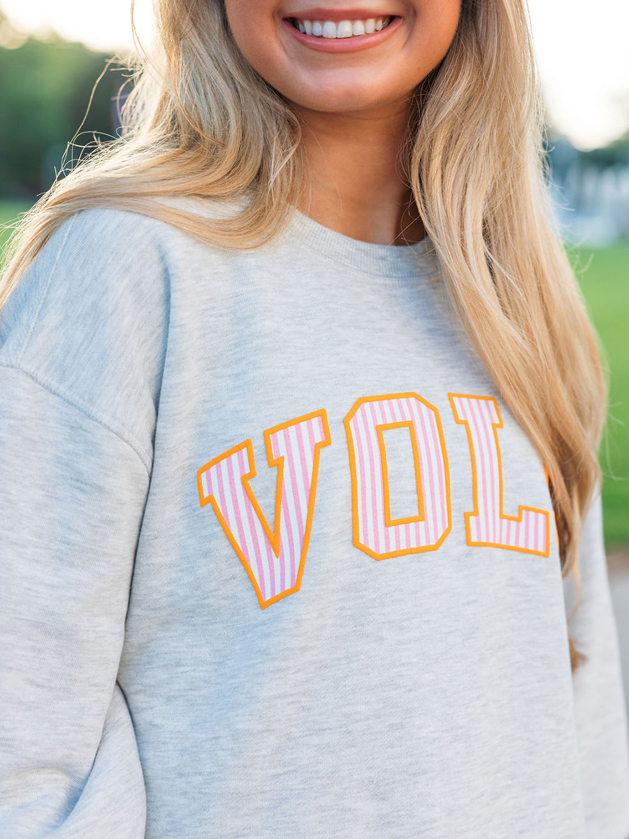 VOLS Heathered Grey Sweatshirt