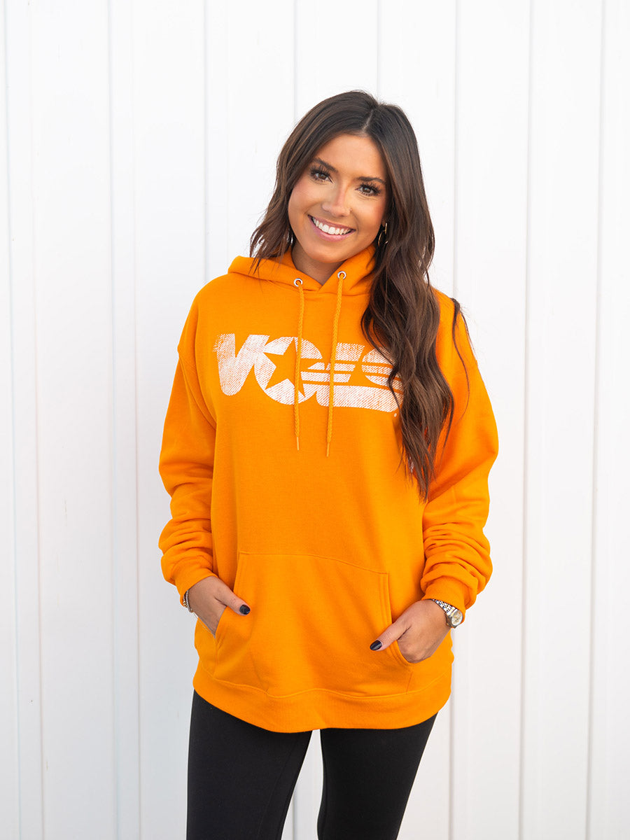 Vols Star Orange Hoodie Sweatshirt Southern Made