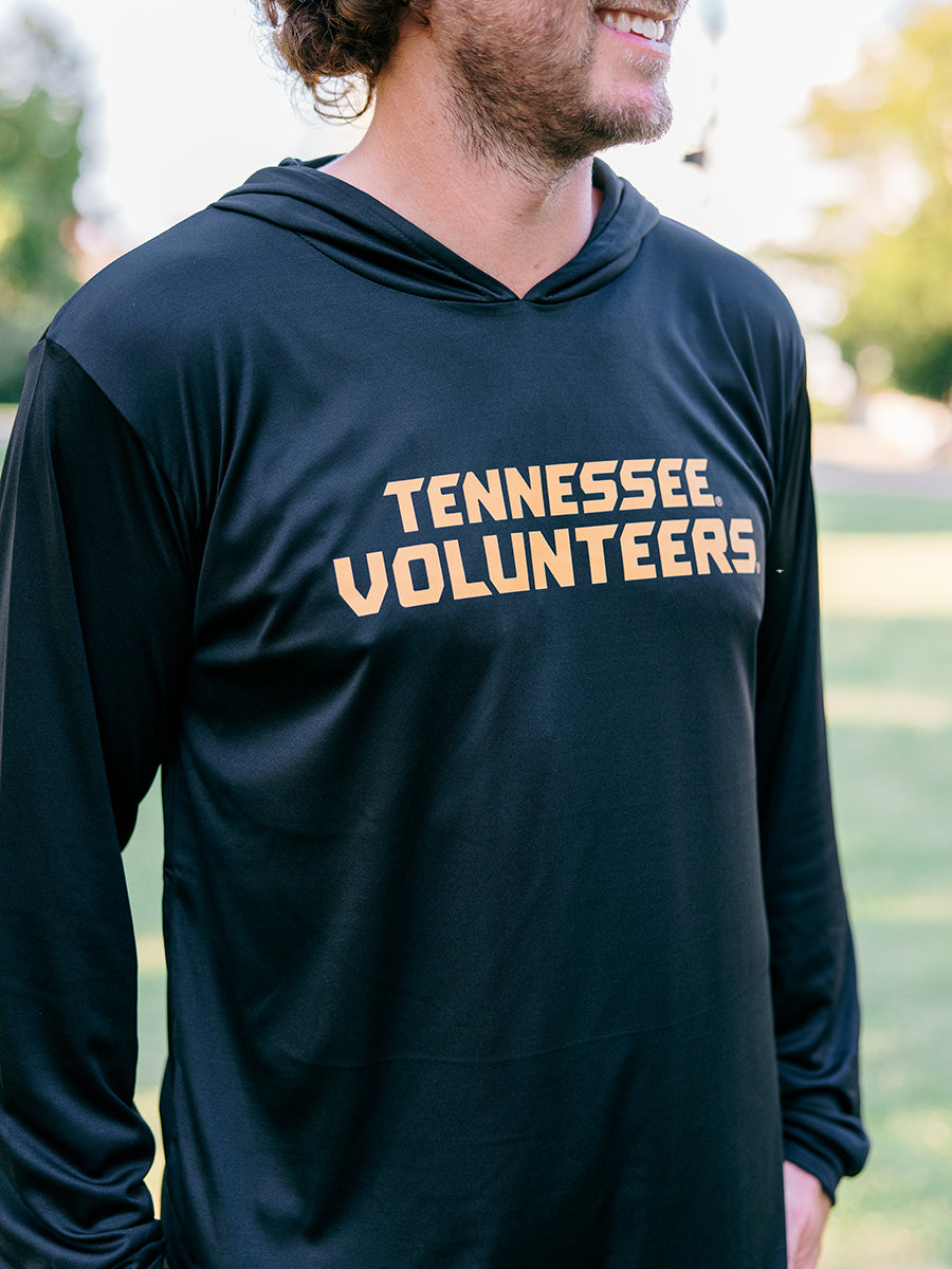 Mens "Tennessee" Performance Hooded T-Shirt