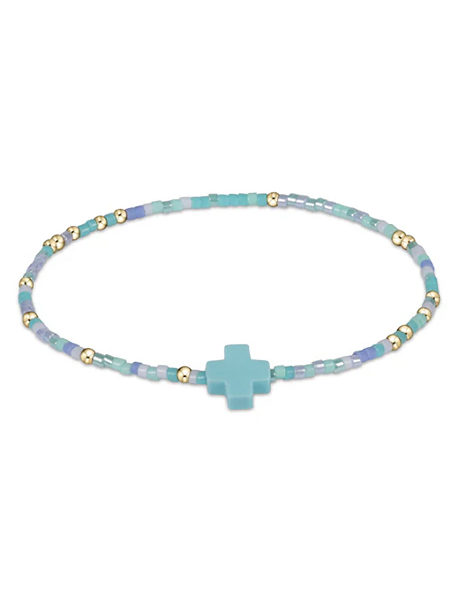 egirl Hope Unwritten Signature Cross Bracelet