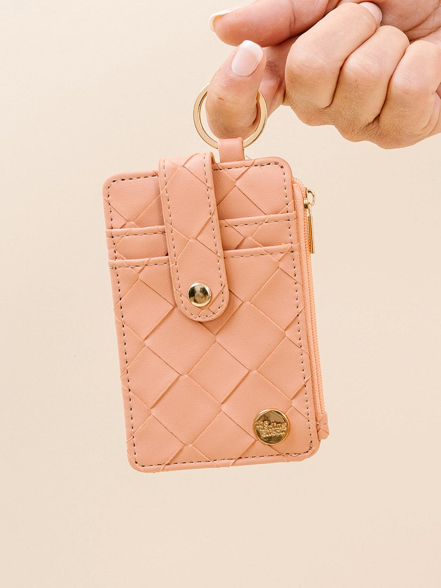 Blush Keychain Wallet