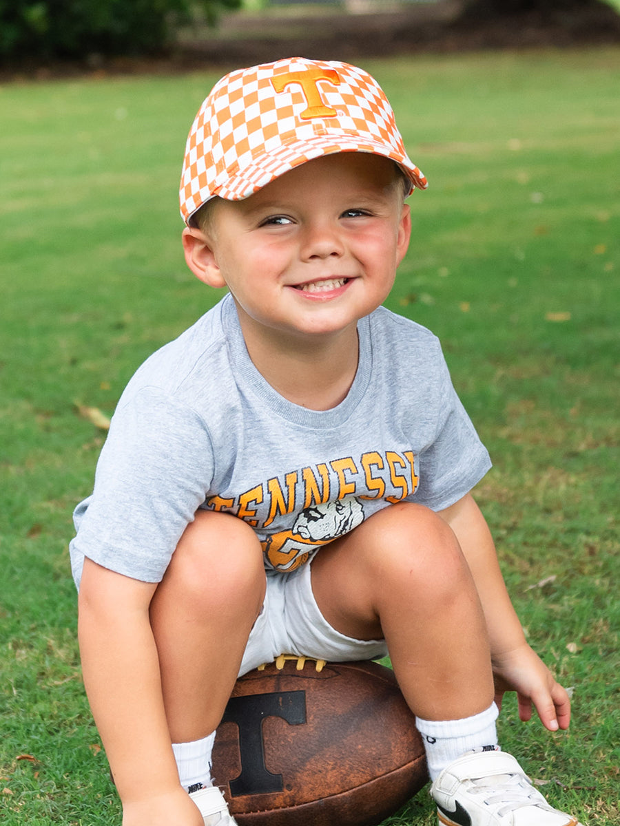 Kids Tennessee Checkered Cap