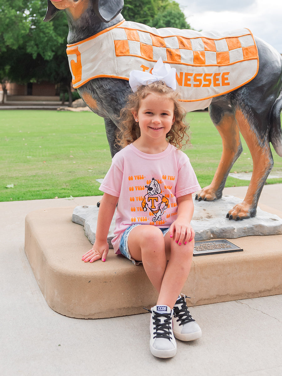 Pink "Go Vols" Smokey Struts Short-Sleeve T-Shirt, Toddler & Youth